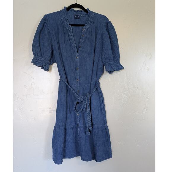 GAP Blue Mini Dress - Picture 5 of 10